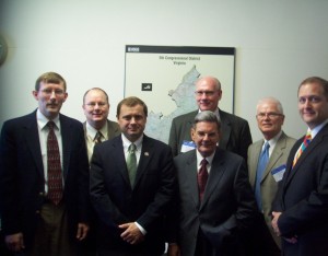ODACS delegates meet with Congressman Periello.