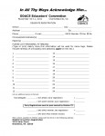 2011 Delegate Registration Form